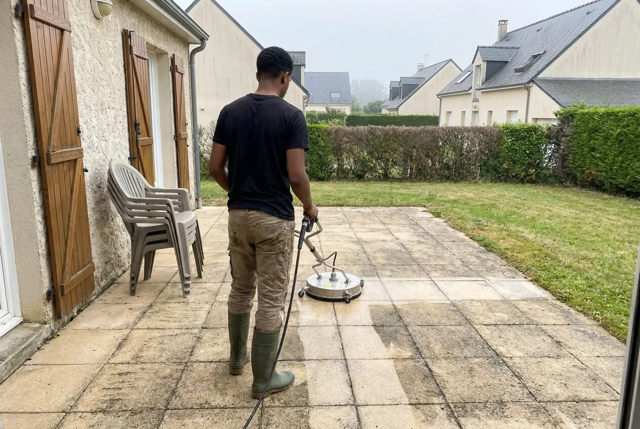 Nettoyage de terrasse et extérieurs