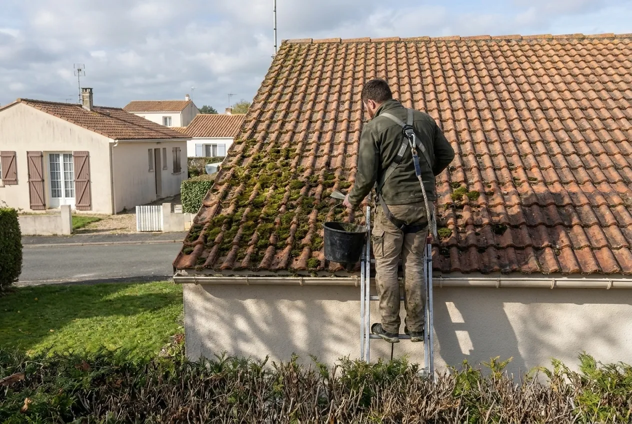 Nettoyage de toiture à Aytré, du bourg à la plage