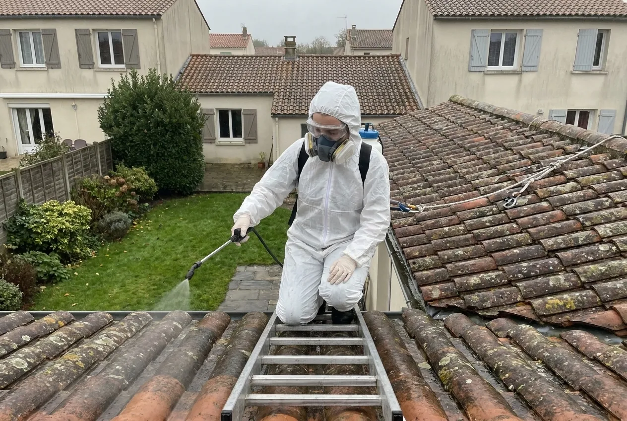 Intervention sur une toiture