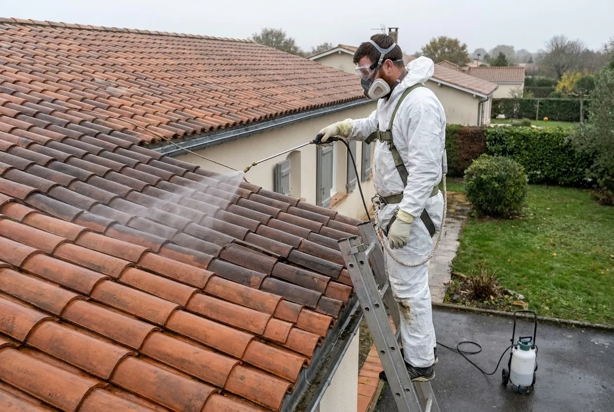 Traitement et protection de toiture